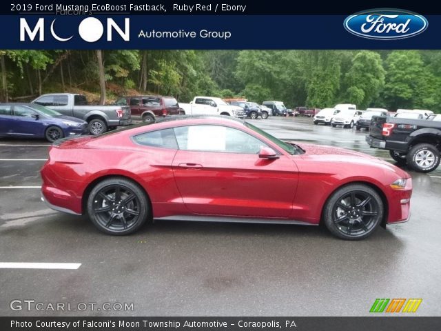 2019 Ford Mustang EcoBoost Fastback in Ruby Red