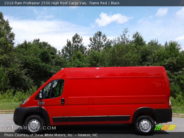 2019 Ram ProMaster 2500 High Roof Cargo Van in Flame Red