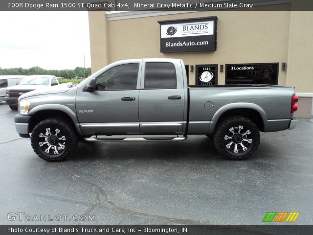 2008 Dodge Ram 1500 ST Quad Cab 4x4 in Mineral Gray Metallic
