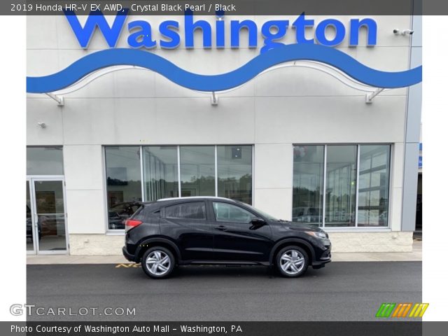 2019 Honda HR-V EX AWD in Crystal Black Pearl