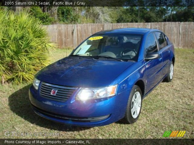 2005 Saturn ION 2 Sedan in Pacific Blue