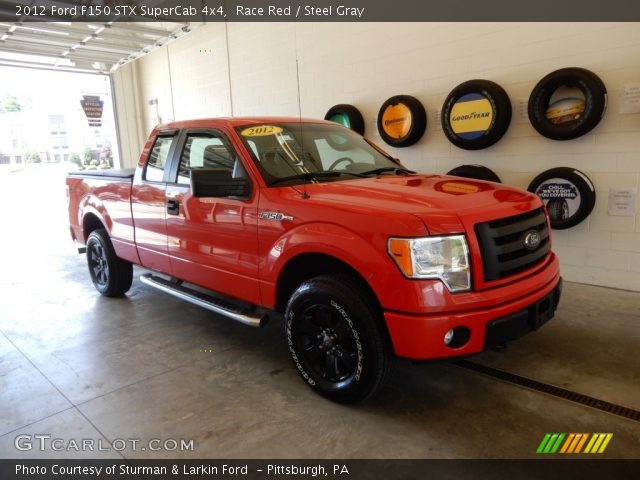 2012 Ford F150 STX SuperCab 4x4 in Race Red