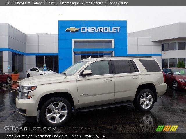 2015 Chevrolet Tahoe LT 4WD in Champagne Silver Metallic