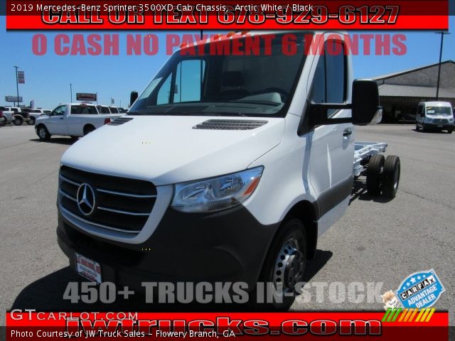 2019 Mercedes-Benz Sprinter 3500XD Cab Chassis in Arctic White