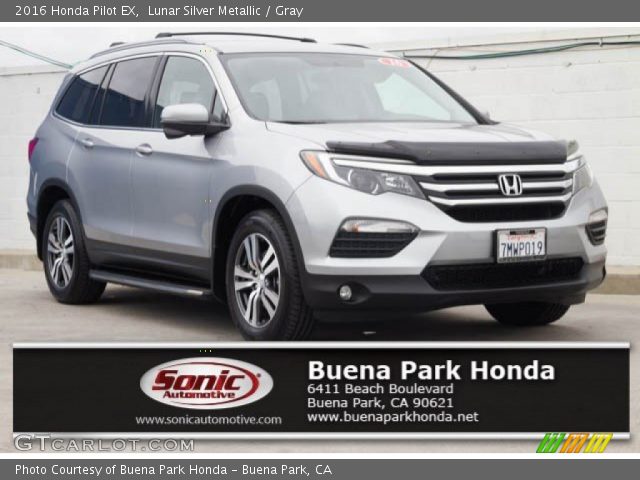2016 Honda Pilot EX in Lunar Silver Metallic