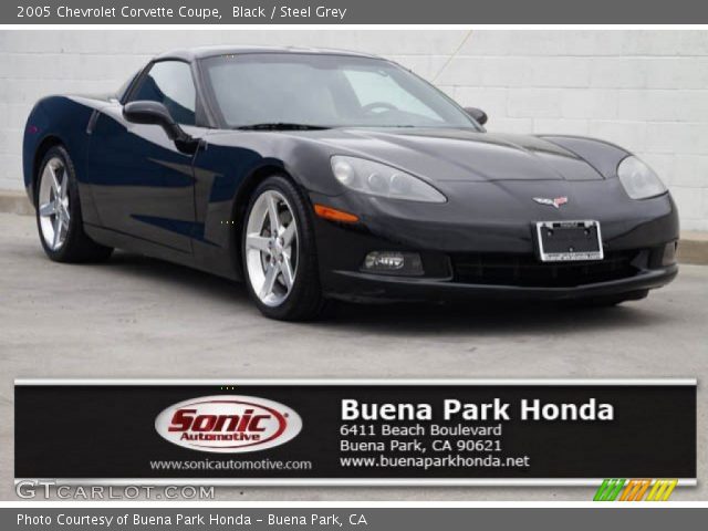 2005 Chevrolet Corvette Coupe in Black