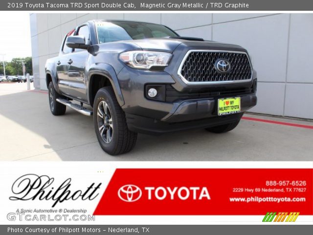 2019 Toyota Tacoma TRD Sport Double Cab in Magnetic Gray Metallic