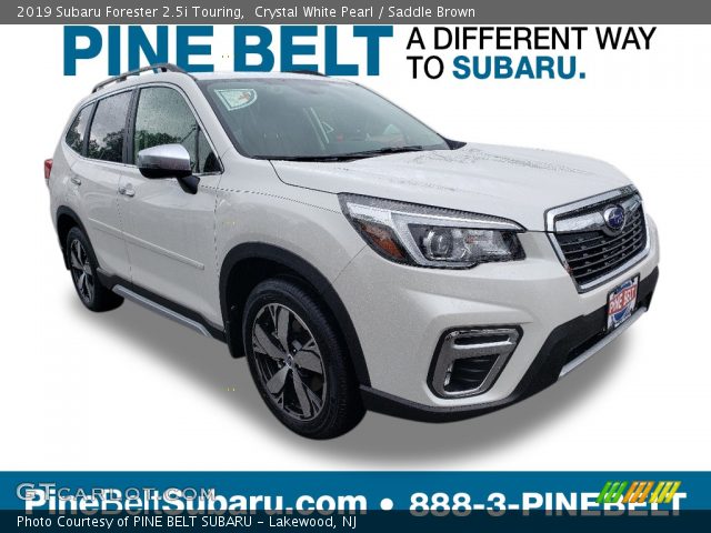 2019 Subaru Forester 2.5i Touring in Crystal White Pearl