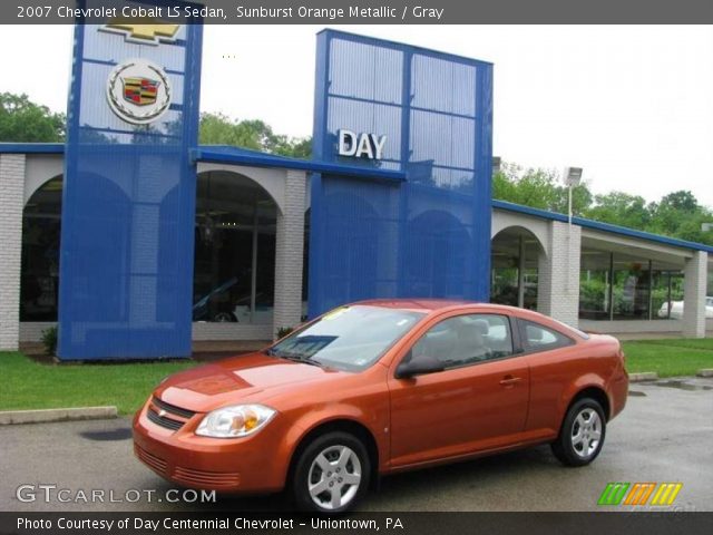 2007 Chevrolet Cobalt LS Sedan in Sunburst Orange Metallic