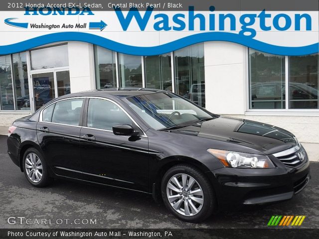 2012 Honda Accord EX-L Sedan in Crystal Black Pearl