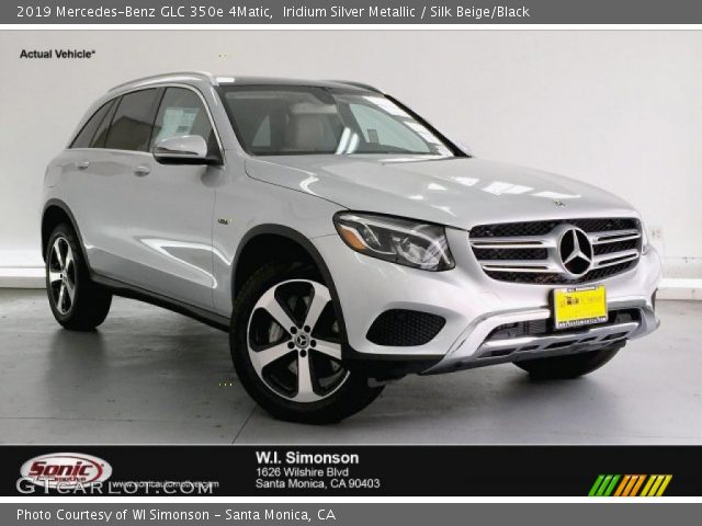 2019 Mercedes-Benz GLC 350e 4Matic in Iridium Silver Metallic