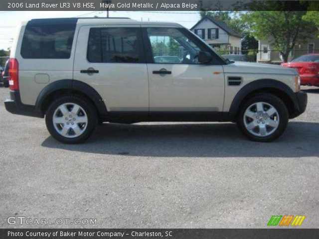 2006 Land Rover LR3 V8 HSE in Maya Gold Metallic
