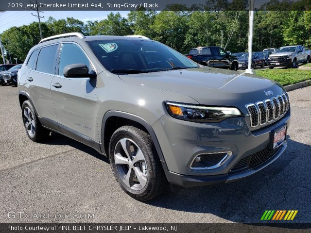 2019 Jeep Cherokee Limited 4x4 in Sting-Gray