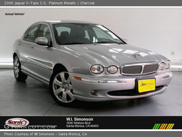 2006 Jaguar X-Type 3.0 in Platinum Metallic