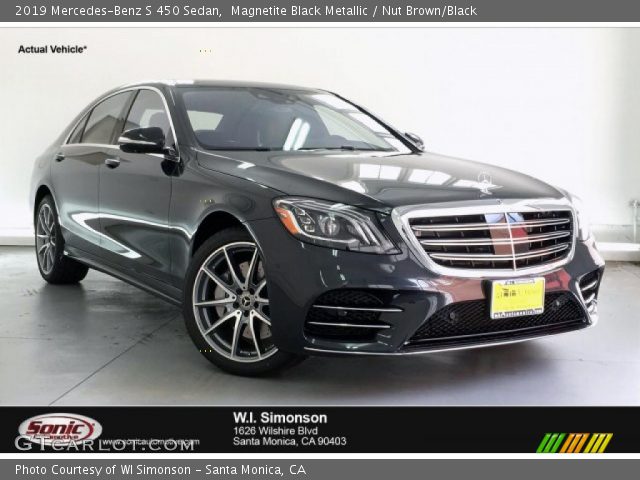 2019 Mercedes-Benz S 450 Sedan in Magnetite Black Metallic