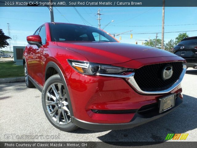 2019 Mazda CX-5 Signature AWD in Soul Red Crystal Metallic
