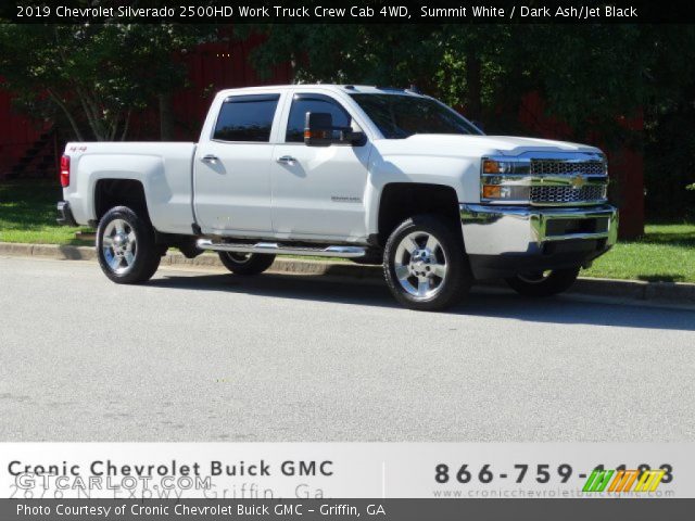 2019 Chevrolet Silverado 2500HD Work Truck Crew Cab 4WD in Summit White