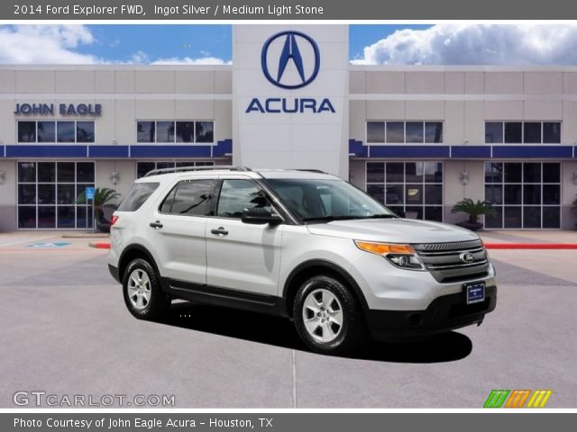 2014 Ford Explorer FWD in Ingot Silver