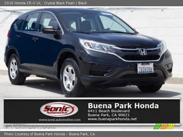 2016 Honda CR-V LX in Crystal Black Pearl