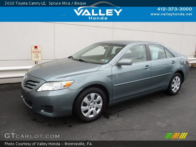 2010 Toyota Camry LE in Spruce Mica