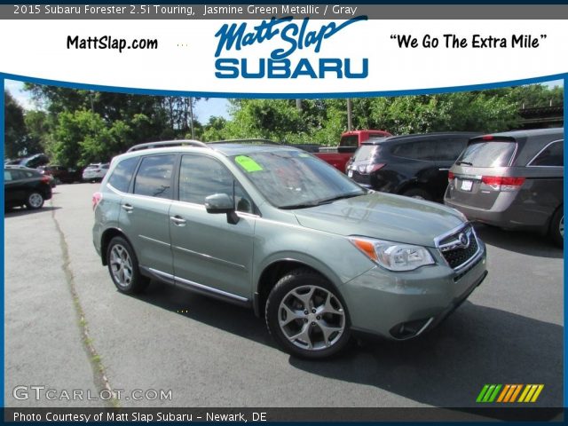 2015 Subaru Forester 2.5i Touring in Jasmine Green Metallic