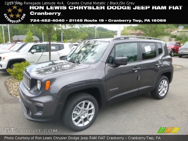 2019 Jeep Renegade Latitude 4x4 in Granite Crystal Metallic