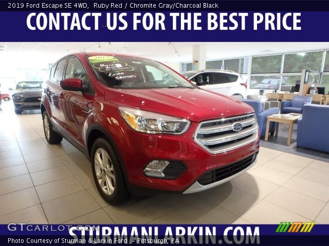 2019 Ford Escape SE 4WD in Ruby Red
