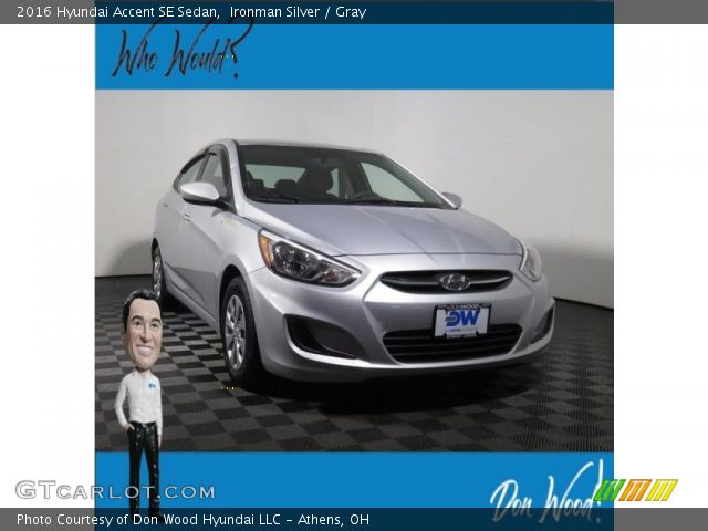 2016 Hyundai Accent SE Sedan in Ironman Silver