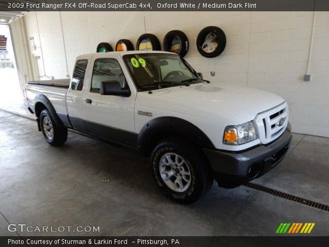 2009 Ford Ranger FX4 Off-Road SuperCab 4x4 in Oxford White