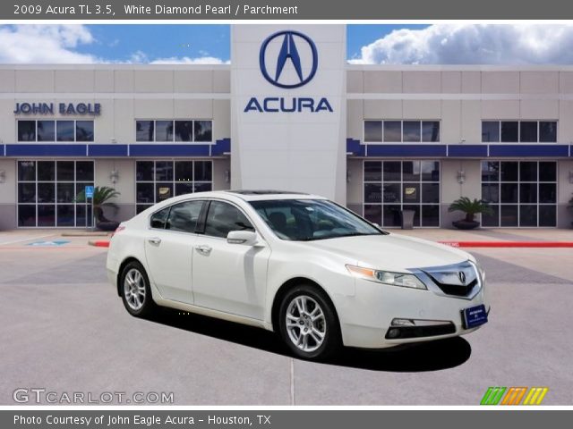 2009 Acura TL 3.5 in White Diamond Pearl