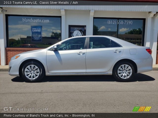 2013 Toyota Camry LE in Classic Silver Metallic