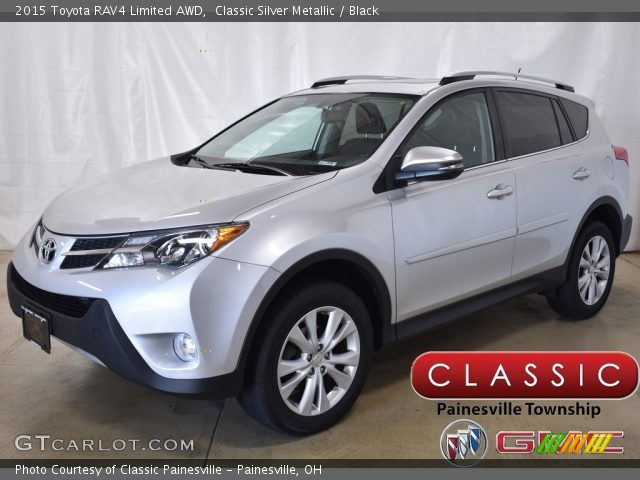 2015 Toyota RAV4 Limited AWD in Classic Silver Metallic