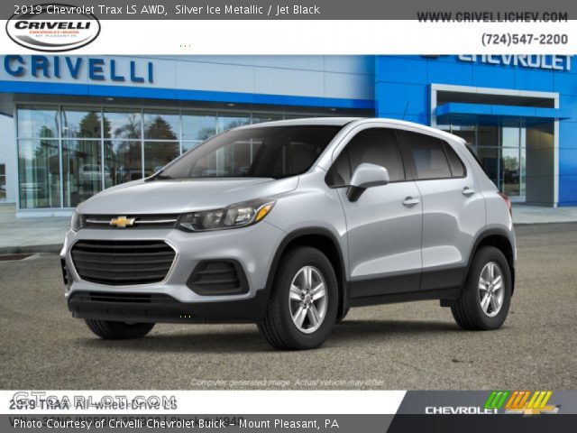 2019 Chevrolet Trax LS AWD in Silver Ice Metallic