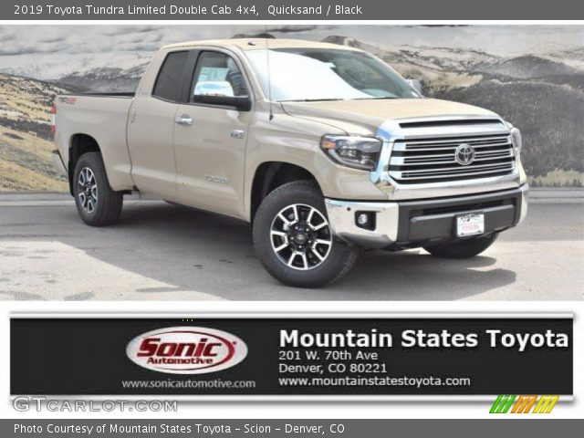 2019 Toyota Tundra Limited Double Cab 4x4 in Quicksand