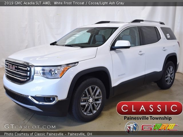 2019 GMC Acadia SLT AWD in White Frost Tricoat