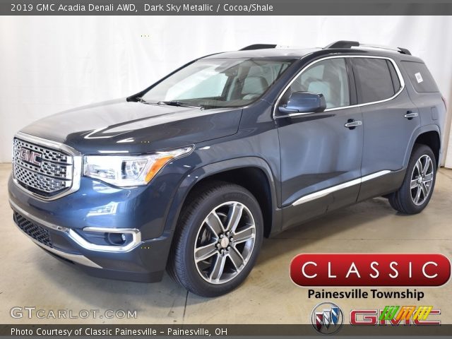 2019 GMC Acadia Denali AWD in Dark Sky Metallic