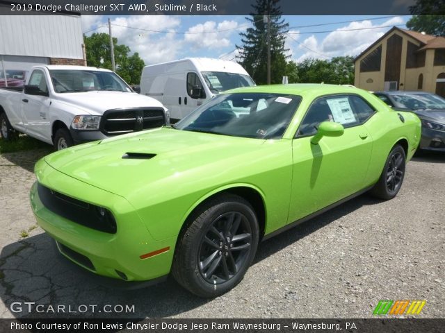 2019 Dodge Challenger SXT AWD in Sublime