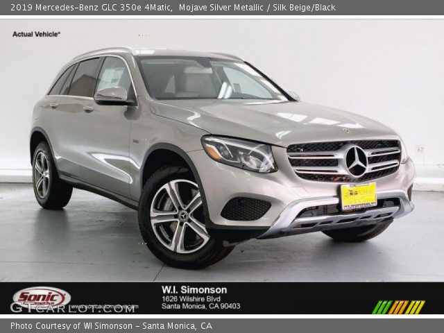 2019 Mercedes-Benz GLC 350e 4Matic in Mojave Silver Metallic