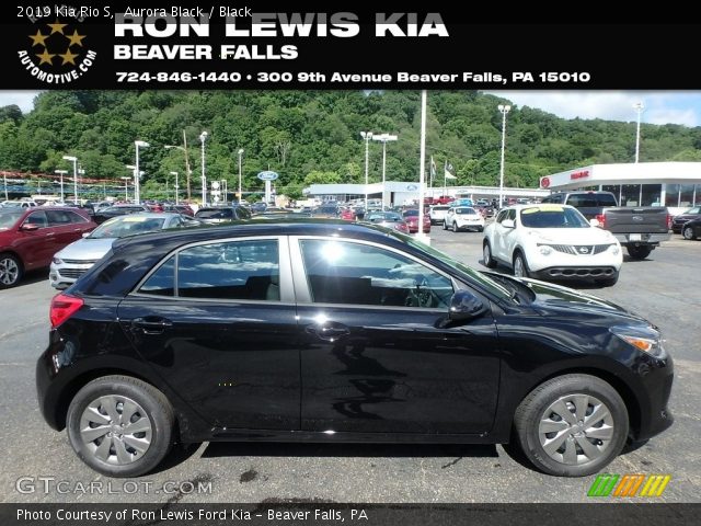 2019 Kia Rio S in Aurora Black