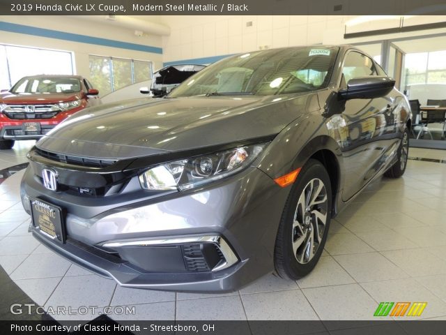 2019 Honda Civic LX Coupe in Modern Steel Metallic
