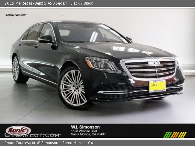 2019 Mercedes-Benz S 450 Sedan in Black