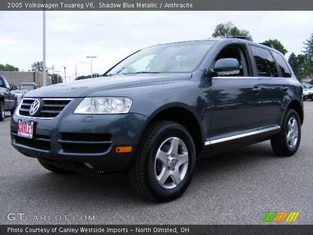 2005 Volkswagen Touareg V6 in Shadow Blue Metallic
