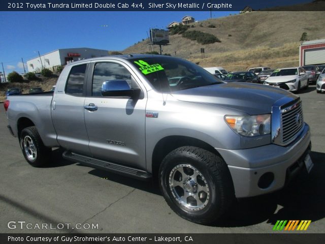 2012 Toyota Tundra Limited Double Cab 4x4 in Silver Sky Metallic