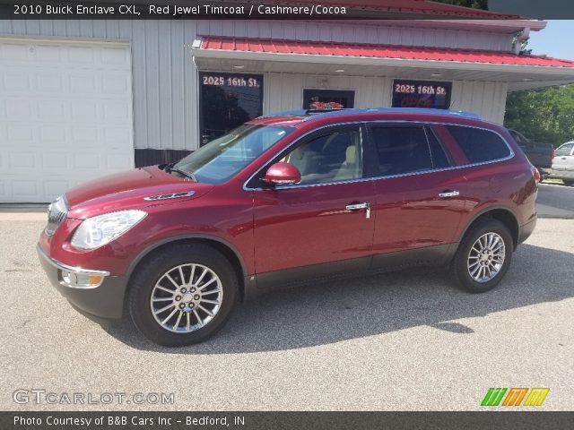 2010 Buick Enclave CXL in Red Jewel Tintcoat