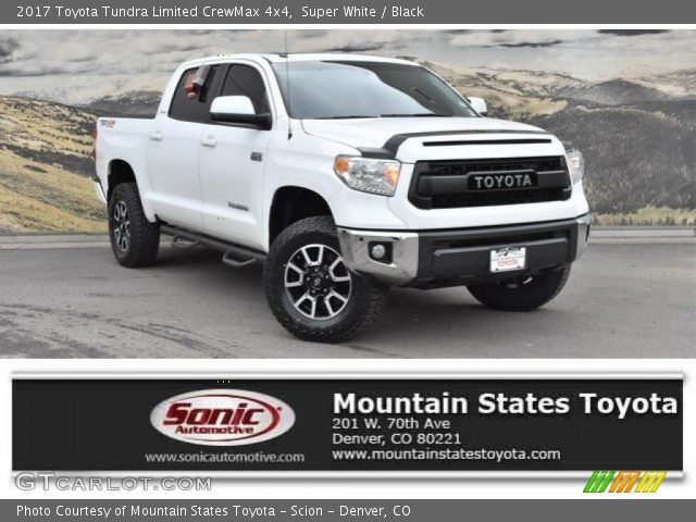 2017 Toyota Tundra Limited CrewMax 4x4 in Super White