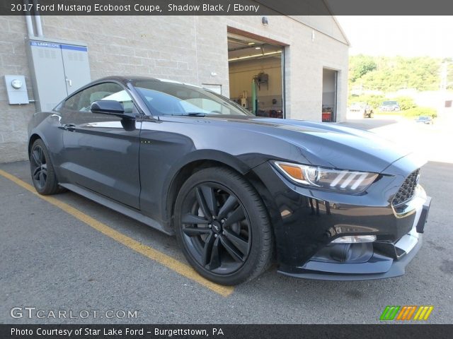 2017 Ford Mustang Ecoboost Coupe in Shadow Black