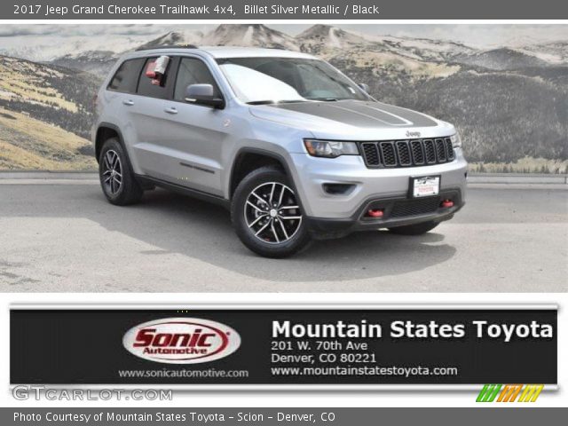 2017 Jeep Grand Cherokee Trailhawk 4x4 in Billet Silver Metallic