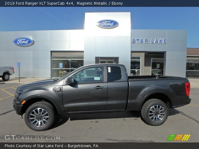 2019 Ford Ranger XLT SuperCab 4x4 in Magnetic Metallic