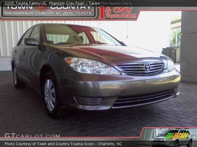 2005 Toyota Camry LE in Phantom Gray Pearl