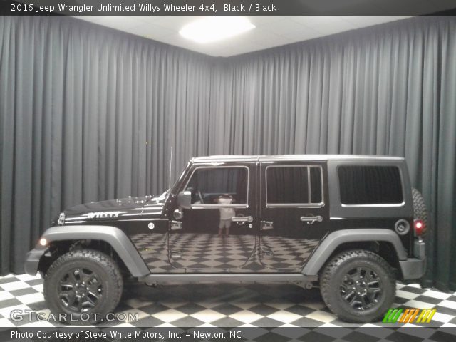 2016 Jeep Wrangler Unlimited Willys Wheeler 4x4 in Black